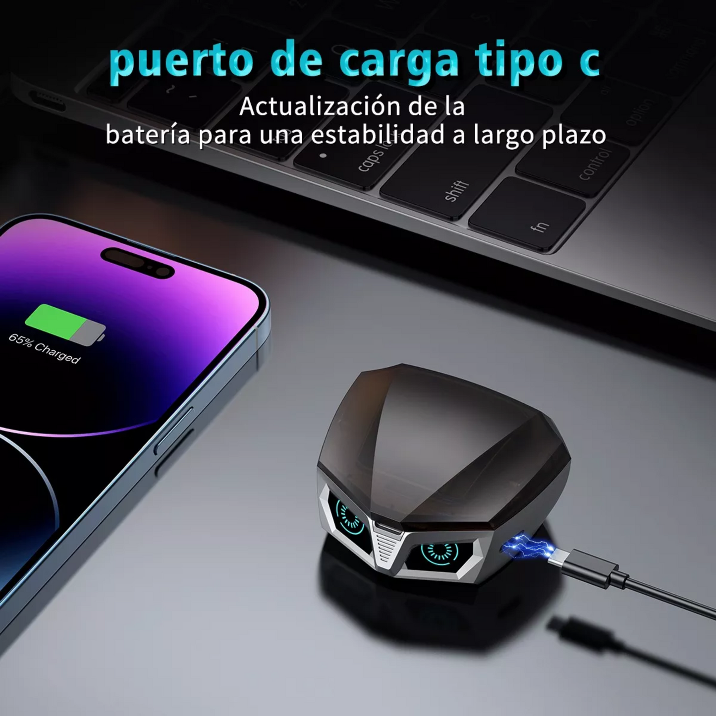 MERLI™ Auriculares Inalámbricos Bluetooth Búho | Micrófono