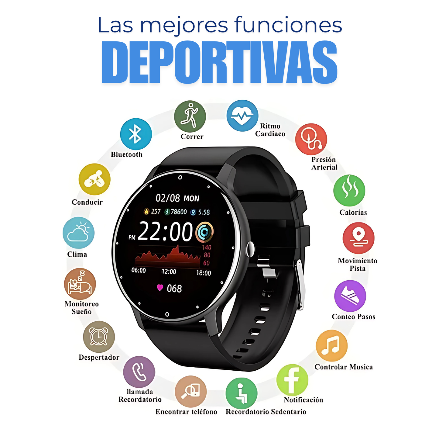 MERLI™ Reloj Deportivo