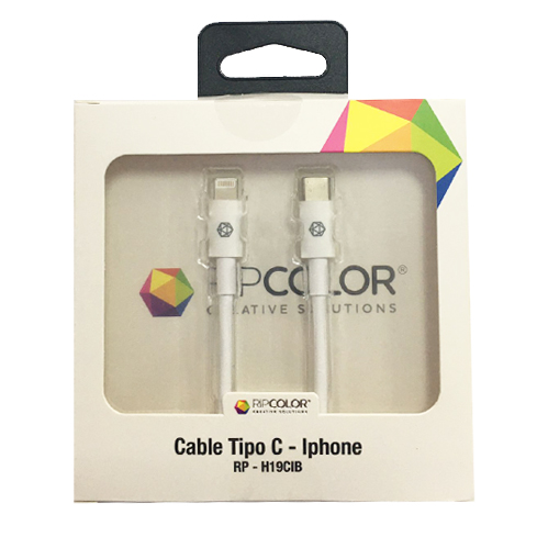 Cables tipo c a Lightning RipColor