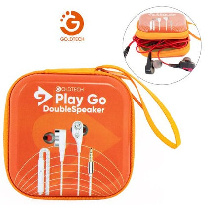 Auricular Manos Libre Goldtech + Estuche