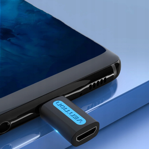 Adaptador USB-C Macho a Micro USB 2.0 Hembra Vention