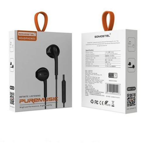 Auriculares Somostel Manos Libres de Tipo C