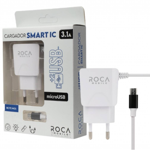 Cargador Inteligente ROCA micro USB