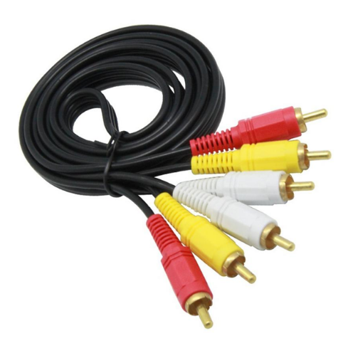 Cable 3 Rca A 3 Rca Audio Y Video 1.5 Metros