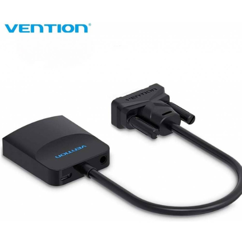 Convertidor VGA a HDMI con Micro USB Hembra y Puerto de Audio