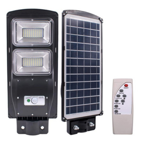 Foco led solar 60w 96 led con brazo