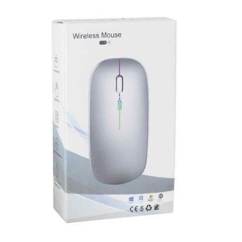 Mouse Inalámbrico Ultra Slim Recargable