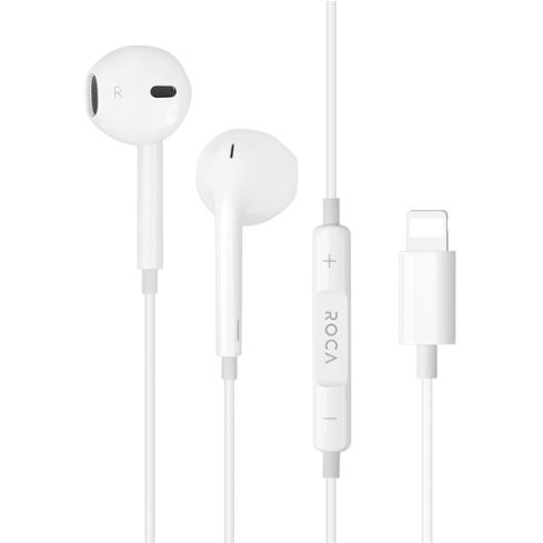 Auriculares Manos Libres Stereo ROCA Lightning (tipo iPhone)