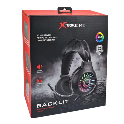 Vincha auricular xtrike gamer cableado